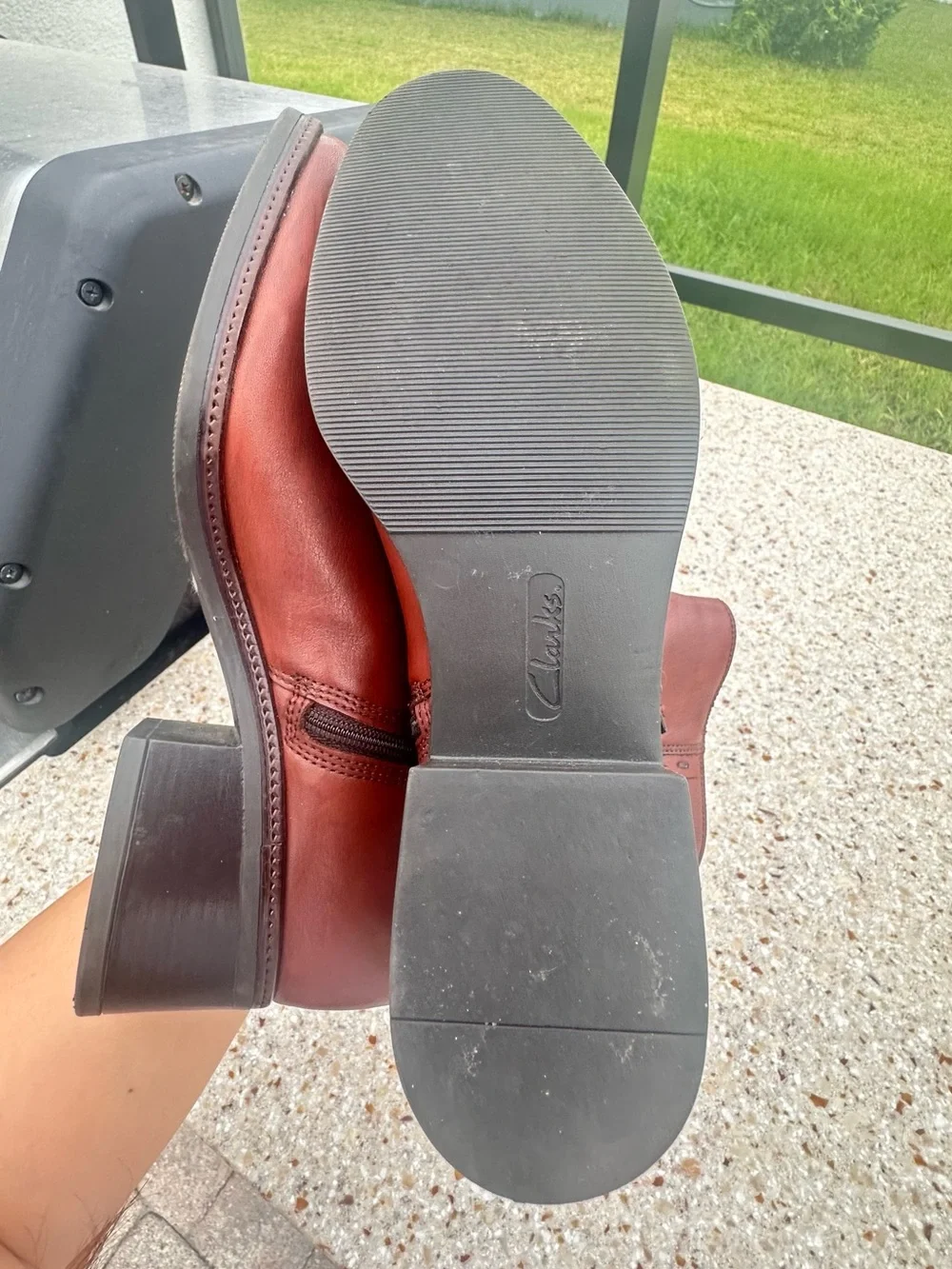 Clarks Mascarpone style boots Sz 8